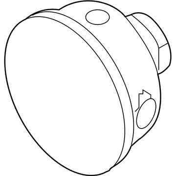 Ford BL3Z-15200-A Lamp Assembly - Fog