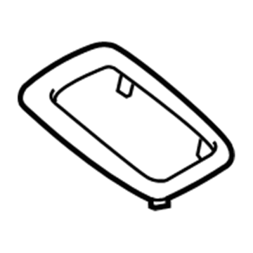 Ford D2BZ-7E391-BB Bezel