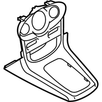 Ford D2BZ-9904644-CA Panel Assembly - Instrument Lower