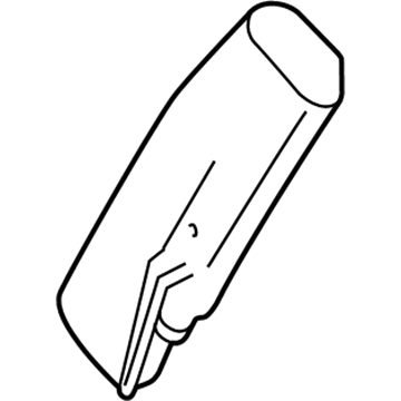 GT4Z-58611D10-C Ford Side Impact Inflator Module, Passenger Side Illustration 1 of 1