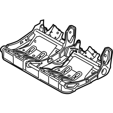 Ford CK4Z-9963161-R Frame And Spring - Rear Seat Cushion