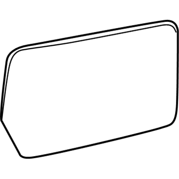 Ford 4L3Z-17K707-DA Glass Assembly - Rear View Outer Mirror