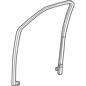 Lincoln YL3Z-1621546-BA Run - Door Glass