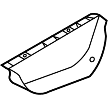 Ford AE8Z-6775-A Shield - Engine Compartment Splash