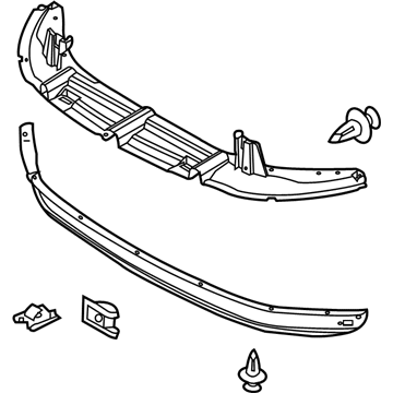 Ford Fiesta Air Deflector - CE8Z-8327-A