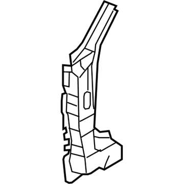 Lincoln 9E5Z-5402526-A Reinforcement Assembly - Door Hinge