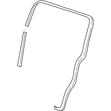Ford 5F2Z-16253A10-AA Weatherstrip