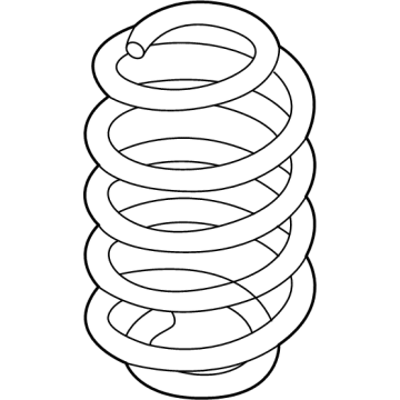 Ford NZ6Z-5560-M Spring - Rear