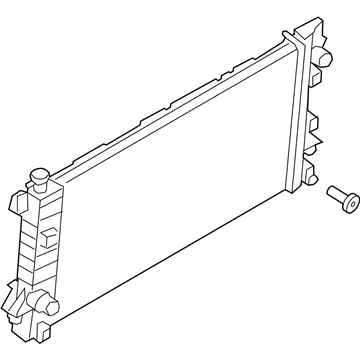 Ford CL3Z-8005-C Radiator Assembly