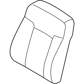 Ford CC3Z-2564417-BA Cover Assembly - Seat Back