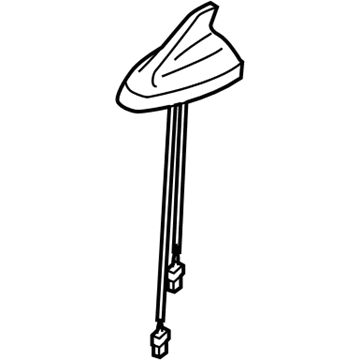 Ford HJ5Z-18936-BA Stanchion - Radio Antenna