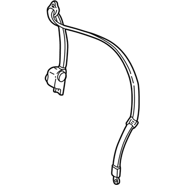 Ford 2L1Z-78611B08-AAE Seat Belt Assembly