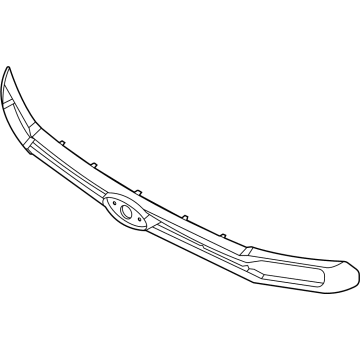 Ford NZ6Z-8200-ABPTM Grille - Center