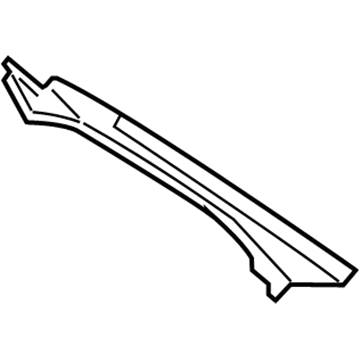 Mercury 6L2Z-7802500-AA Pillar - Front Body