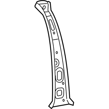 Mercury 6L2Z-7824300-A Panel Assembly - B Pillar - Inner
