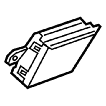 Ford 7CPZ-18K891-E Antenna Booster, Rear 7CPZ-18K891-E Ford Antenna Booster, Rear Illustration 1 of 1