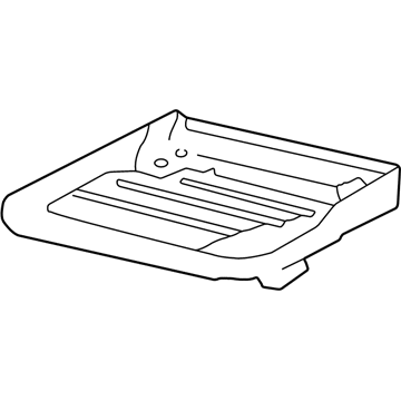 Ford F75Z7863160CA Frame & Spring - Rear Seat