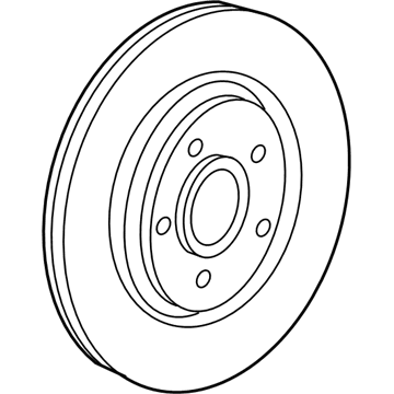 Mercury 5U2Z-1V125-GD Rotor Assembly