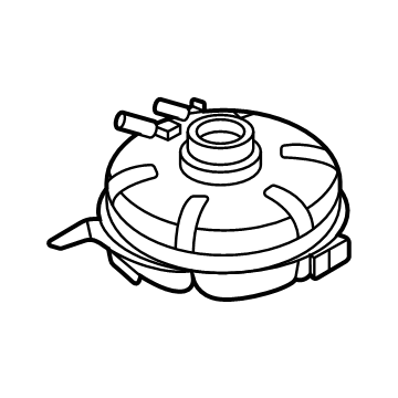 Ford LX6Z-8A080-A Tank Assembly - Radiator Overflow