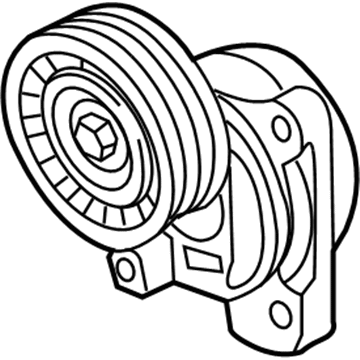 Ford 6E5Z-6A228-B Pulley Assembly - Tension