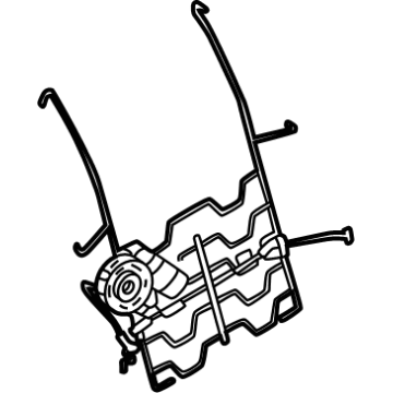Ford HU5Z-9665500-G Lumbar Support