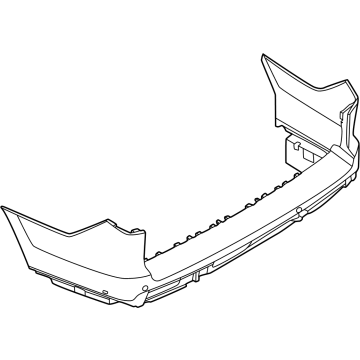 Ford SL1Z-17K835-AAPTM Bumper Cover