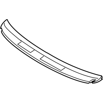 Ford 8C2Z-15022A68-AA Grille - Cowl Top