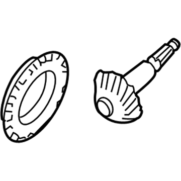 Ford 7L2Z-3222-A Gear And Pinion Assembly - Driving