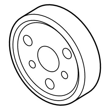 Ford HJ5Z-8509-A Pulley - Water Pump