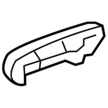 Mercury 6L2Z-7822404-BCPTM Handle Assembly - Door Outer