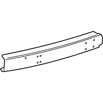 Lincoln 3W1Z-17757-AA Bumper Assembly - Front