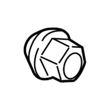 Ford ACPZ-1012-H Nut - Wheel