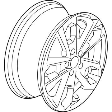 Ford ET1Z-1007-B Wheel Assembly