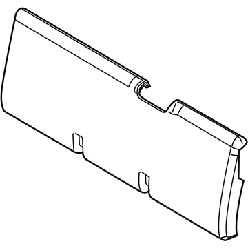 Ford BC3Z-2866600-BA Cover Assembly - Rear Seat Back
