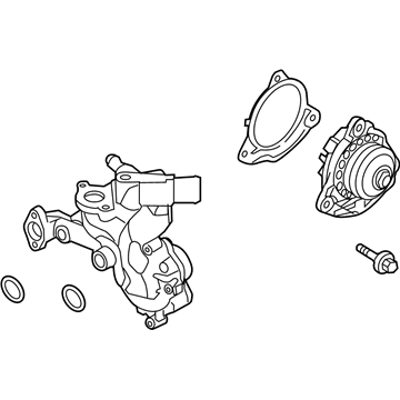 Ford Escape Water Pump - 9L8Z-8501-C