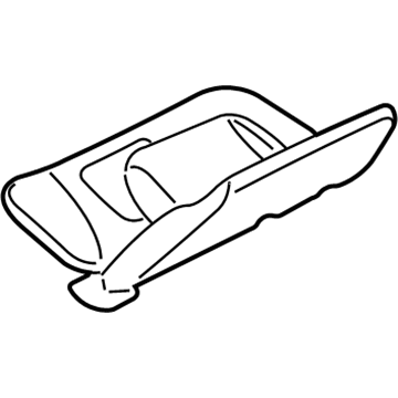 Ford Explorer Sport Trac Sun Visor - 1L5Z-7804105-AAC