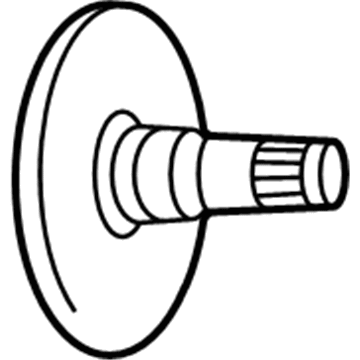 Ford 2L3Z-3220-AB Shaft - Front Axle