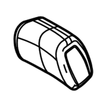 Ford AA8Z-78611A08-AA Head Rest Assembly