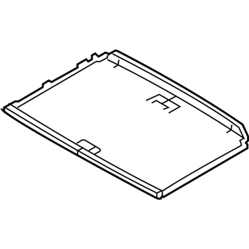 Ford CM5Z-54519A02-AA Panel Assembly - Sliding Roof Sunshade