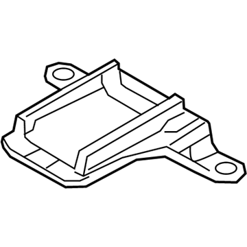 Ford BL3Z-15625A80-A Lower Mount BL3Z-15625A80-A Ford Lower Mount Illustration 1 of 1