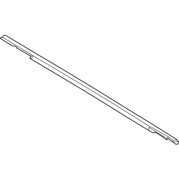 Ford M2DZ-9821452-A Weatherstrip Assembly - Door Window