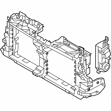 Ford MB3Z-8475-L Shutter Assembly - Radiator Control MB3Z-8475-L Ford Shutter Assembly - Radiator Control Illustration 1 of 1