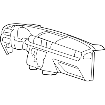 Mercury 5F2Z-1704320-AAA Panel - Instrument