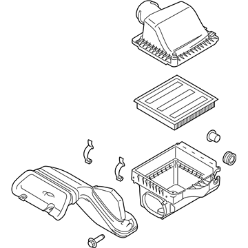 Ford JL3Z-9600-B Cleaner Assembly - Air