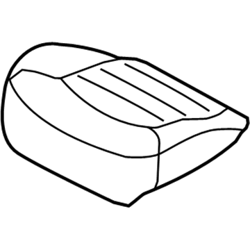Ford 7L2Z-7862900-BB Cover Assembly - Seat Cushion