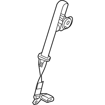 Lincoln 9A8Z-74600A38-AA Buckle Assembly - Seat Belt