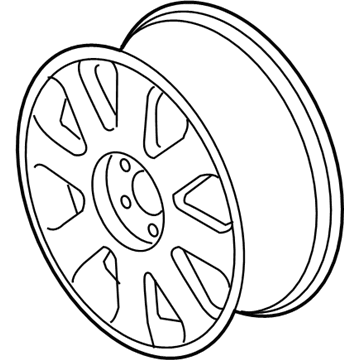 Ford 8G1Z-1007-B Wheel Assembly