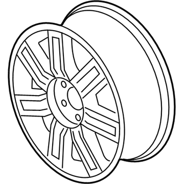Ford 8G1Z-1007-C Wheel Assembly