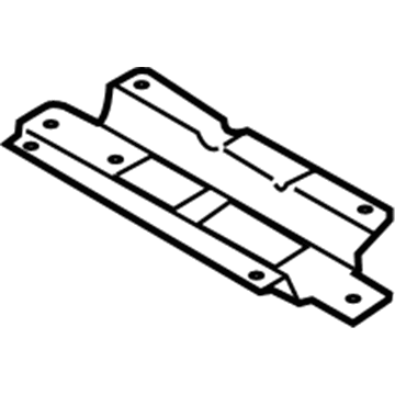 Ford FL3Z-16001A08-C Under Cover Support Bracket, Passenger Side FL3Z-16001A08-C Ford Under Cover Support Bracket, Passenger Side Illustration 1 of 1