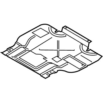 Ford FL3Z-5D032-E Skid Plate